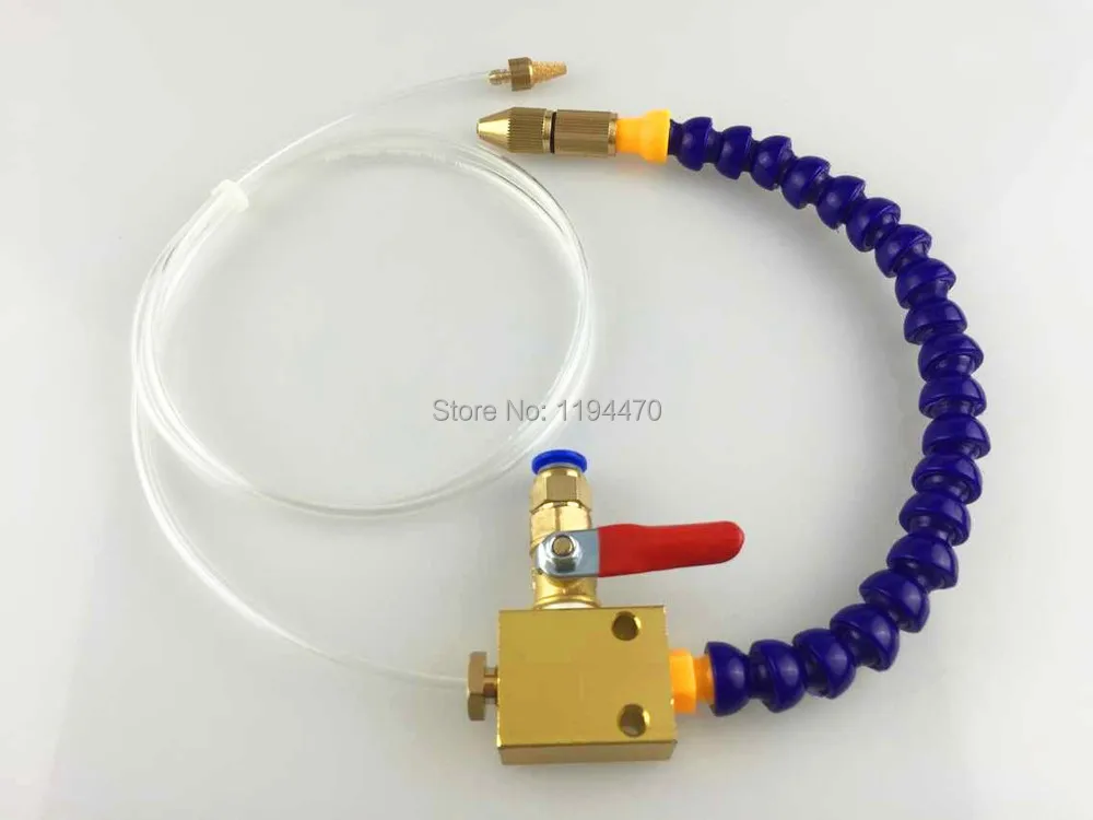 

New Mist Coolant Lubrication Spray System For 8mm Air Pipe CNC Lathe Milling Drill