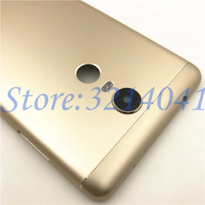 Задняя крышка корпуса для Lenovo K6 Note 5 дюйма без кнопок регулировки громкости и