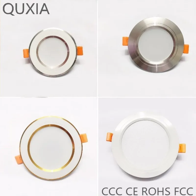 Светодиодный светильник мини алюминиевый круглый потолочный Современный