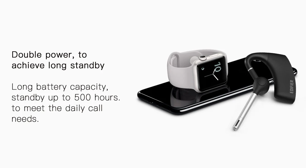 EDIFIER Новинка W28BT Bluetooth V4.1 беспроводные наушники модные бизнес телефон гарнитура с микрофоном для мобильных телефонов