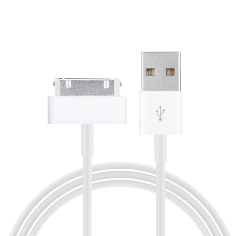 USB-кабель для iPhone 4 s 4s 3GS 3G iPad 1 2 3 iPod Nano itouch 30 Pin быстрой зарядки зарядное устройство