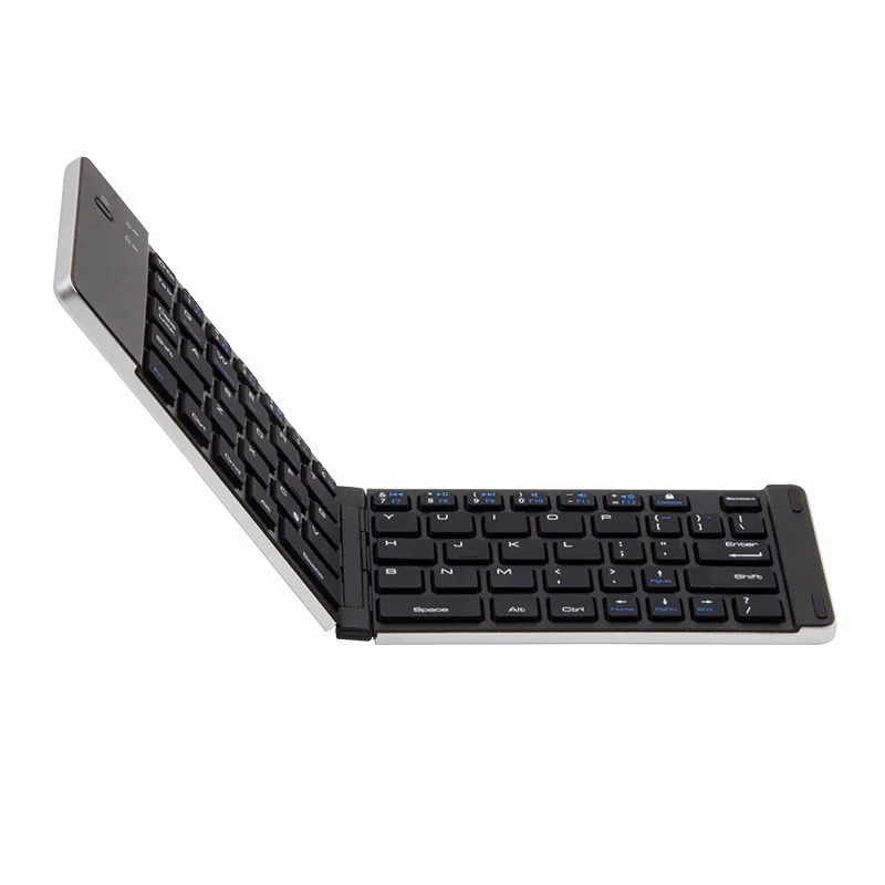 Ультратонкая Складная Беспроводная клавиатура Bluetooth 3 0 мини из алюминиевого