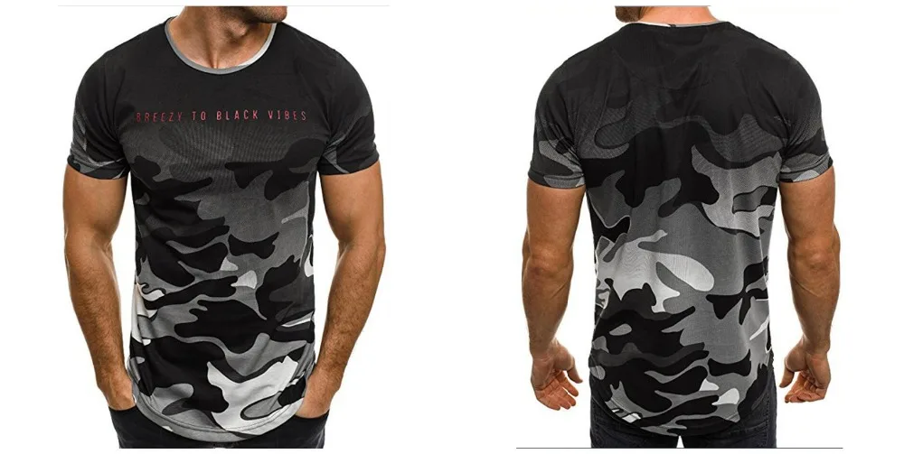 Летняя футболка мужская футболка Slim Fit/Флаг Футболка camiseta hombre короткий рукав Мышцы Повседневная Мужская модная одежда