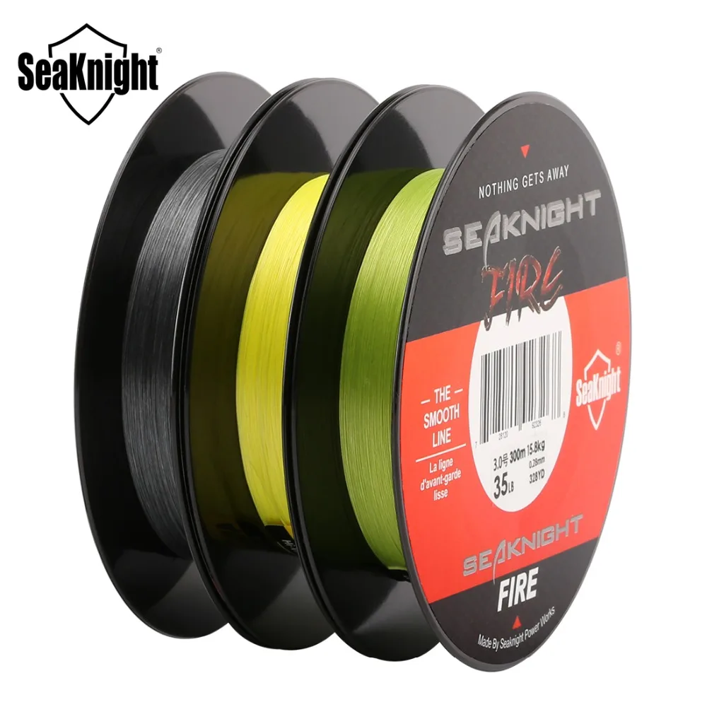 Новый 300 м леска филаментная линия Smooth PE Fire ватерлиния соленой воды так и в