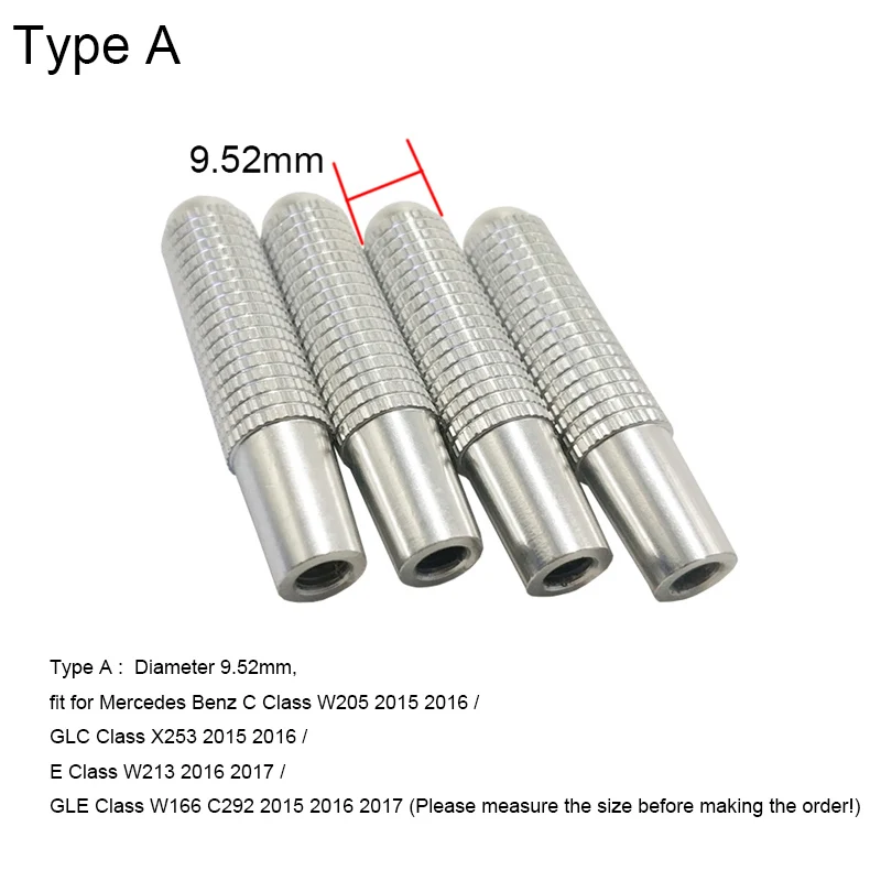 Штифт замка двери автомобиля, автоматический болт, ручка, накладка для Mercedes Benz C Class W205 E W213 GLC X253 GLE W212 GLK W204