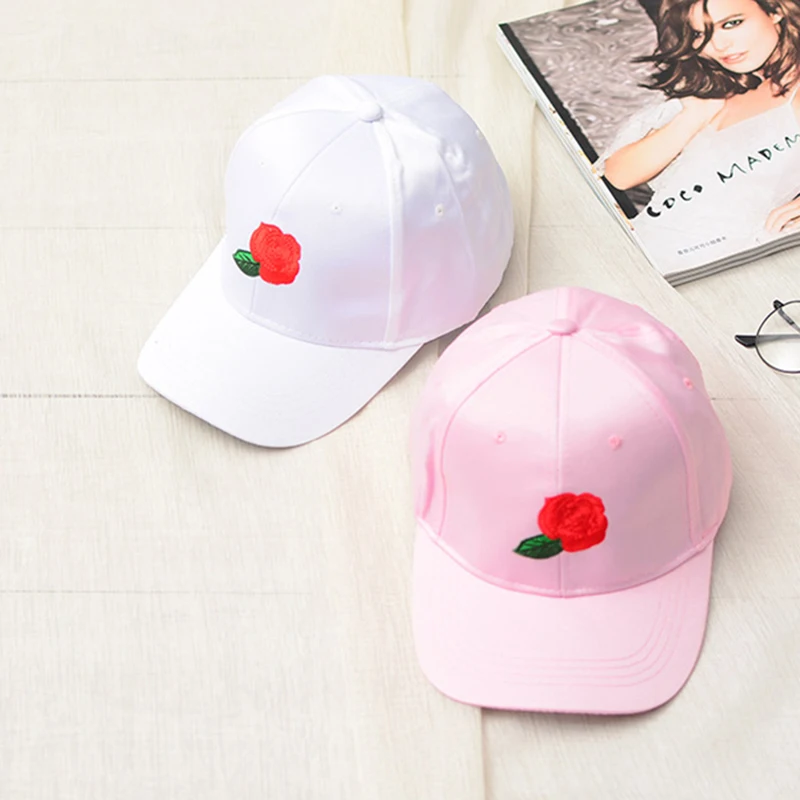 Продвижение цветы бейсболка женская летняя и Весенняя Snapback шляпы шапки женские