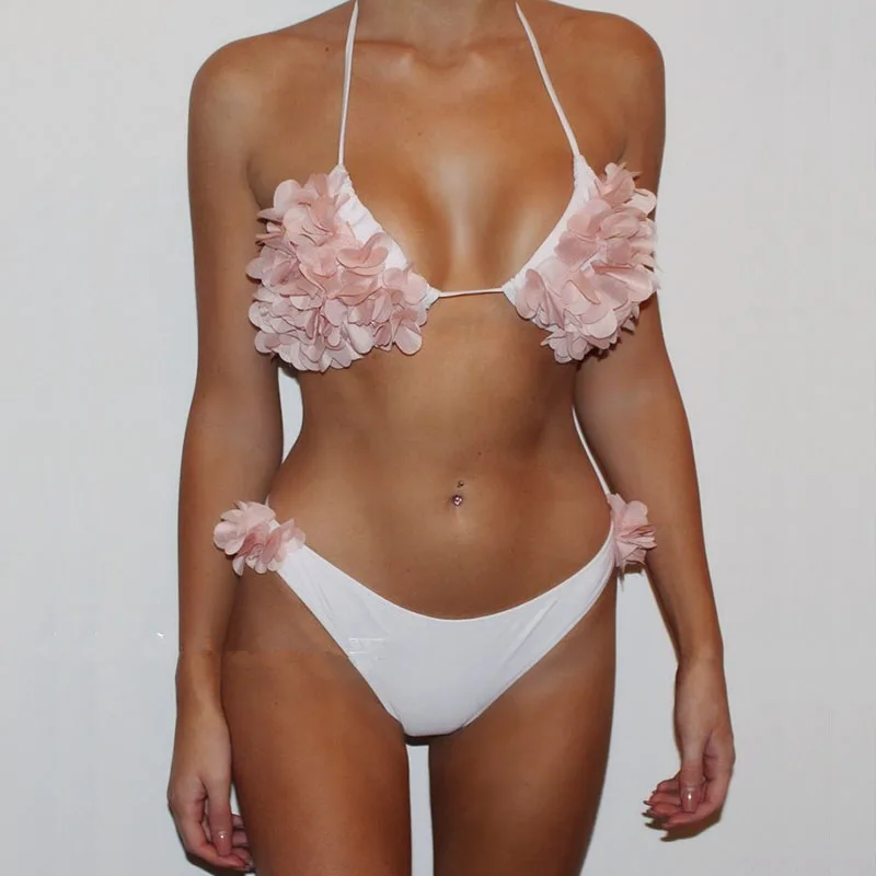 Женское боди с цветочным принтом элегантный купальник на шнуровке Летний