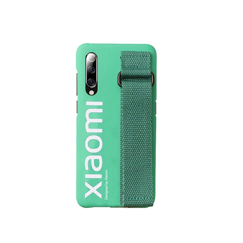 xiaomi mi 9 8 se красный mi note 7 Чехол Ультра тонкая задняя крышка матовая для mi 9 mi 8 уличный стиль ручной ремешок mi 9 прозрачный чехол