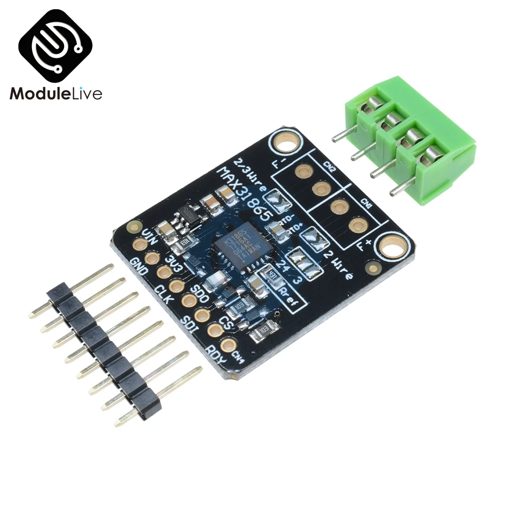 MAX31865 SPI PT100/PT1000 RTD-to-Digital плата преобразователя температуры термопары сенсор модуль усилителя для Arduino 3,3 В/5 В
