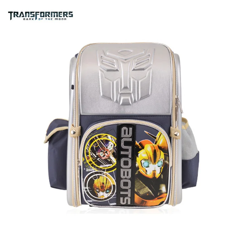 Трансформеры мультфильм безопасности ортопедические школьные сумки книги сумка