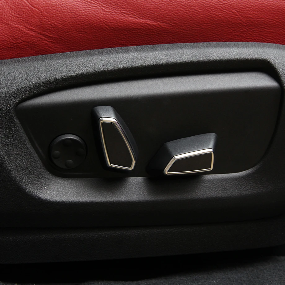 4 шт. кнопки регулировки сиденья ABS для BMW New 1 2 3 Series F30 F34 F45 F46 2013-2017 автомобильные