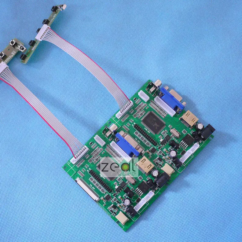 

50PIN 800*480 1024*600 LCD Driver Board HDMI+VGA+2AV Lcd controller Board work with Lots of LCD panel Driver Board/ 1pcs