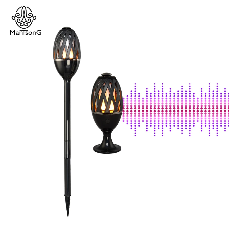 Светодиодные огни пламени с Bluetooth стерео Динамик открытый/закрытый Портативный