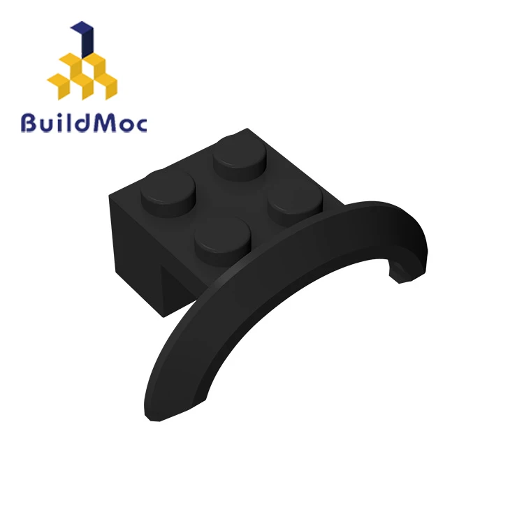 

BuildMOC 98282 28579 4x2 2x2 Vehicle Wheel Arch Building Blocks Parts DIY Educational Classic Brand gift