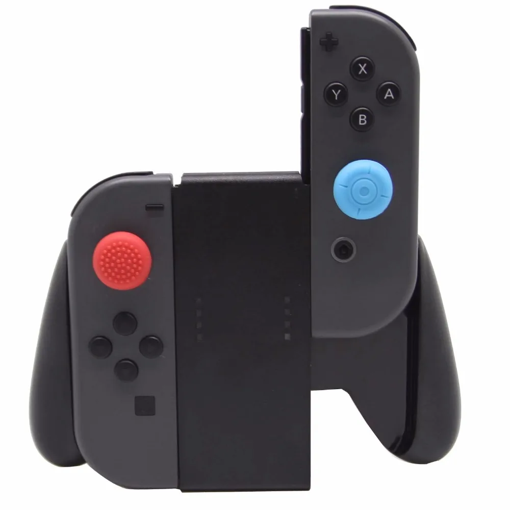 Jietron Joy Con удобный держатель для Nintendo Switch (черный) с цветной упаковкой|holder for|holder