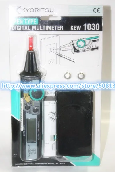 Цифровой мультиметр Kyoritsu компактный KEW 1030 ЖК дисплей|lcd digital multimeter|digital multimeterkew |