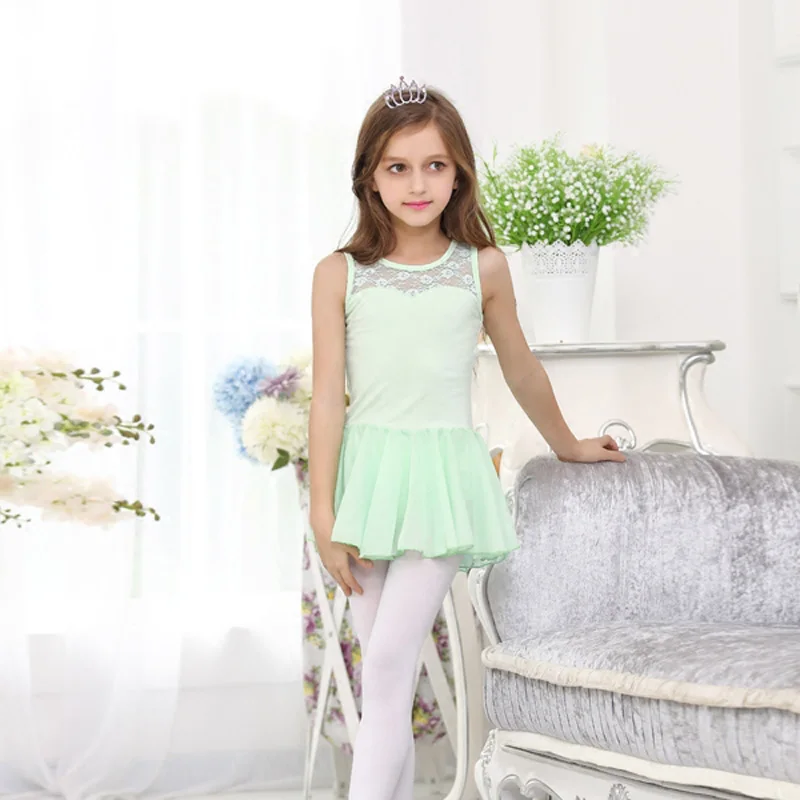 Гимнастическое трико для девочек Новое поступление Одежда танцев балетное