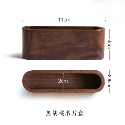 Name Card Holder Креативная деревянная визитная карточка, держатель, Скандинавское имя, коробка для хранения карт, липкая бумага, подставка для дисплея, офисный Настольный органайзер, инструменты - Цвет: Name Card Holder