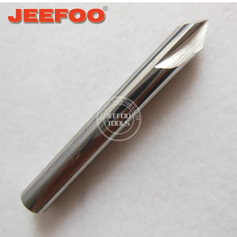 

10*60/90/120 (V) градусов 2 флейты Концевая фреза, ЧПУ режущие Фрезы для деревянного инструмента, фреза Концевая фреза