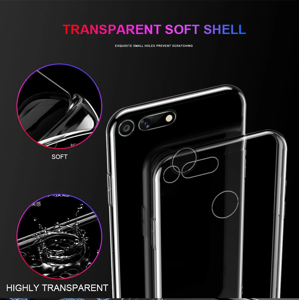Floral Eiffel Tower Pattern Silicone Case Soft TPU Shockproof For Huawei Honor 9 9i 9Lite 10 Lite |