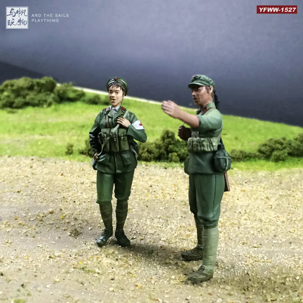 Фигурка солдата из смолы RealTS 1/35 фигурка китайской женщины-корпсема во Вьетнаме