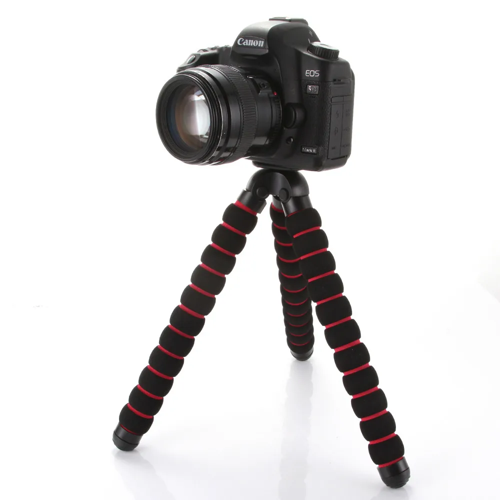 Гибкий штатив Осьминог для цифровой зеркальной камеры 1/4 дюйма|spider flexible tripod|large