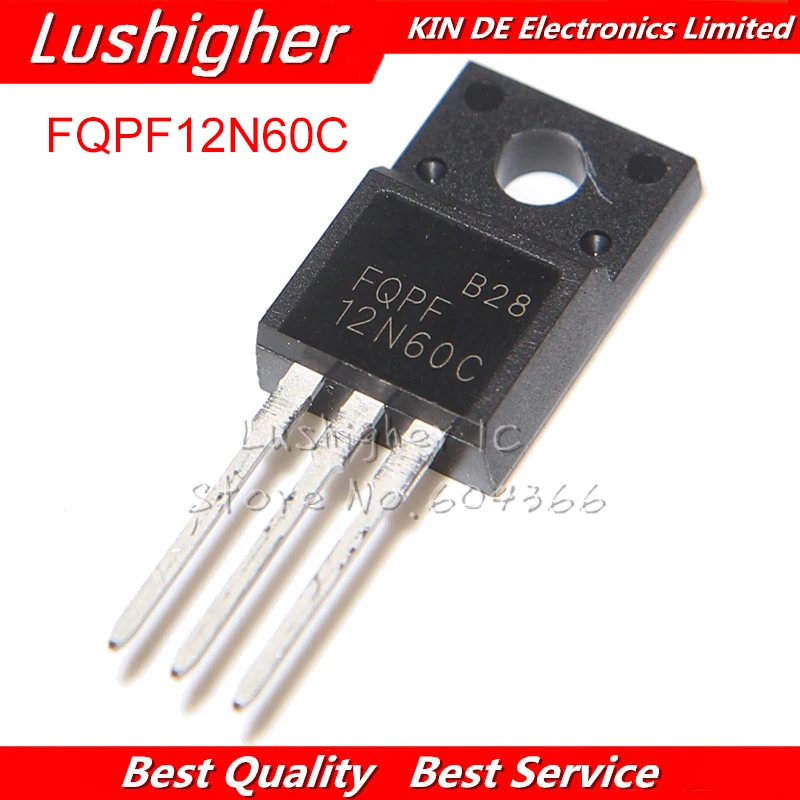 50 шт. FQPF12N60C TO220F 12N60C TO-220 FQPF12N60 12N60 MOSFET