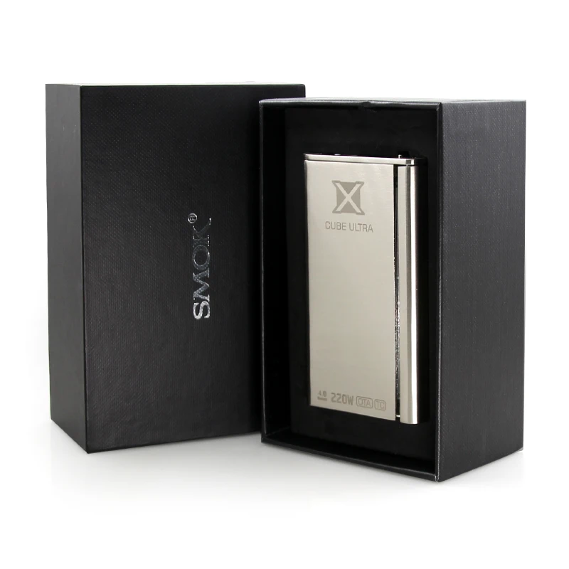 Из 2 предметов SMOK XCube Ultra 220 Вт Mod 18650 Батарея с X3 чип Temp Управление электронная