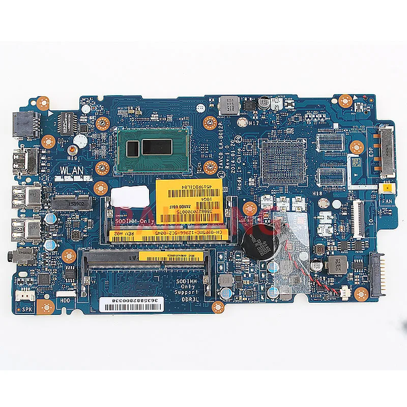 

Материнская плата для ноутбука PAILIANG для Dell Inspirion 5447 5442 5547 I3, материнская плата для ПК CN-09P5MC 09P5MC ZAVC0 LA-B012P tesed DDR3