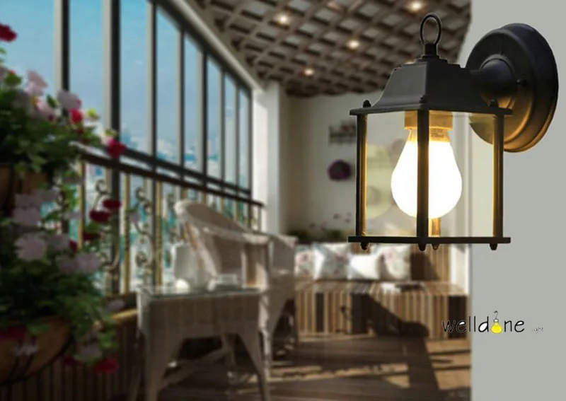 Настенный светильник водонепроницаемый 5 Вт E27|wall light outdoor|light outdooroutdoor wall |