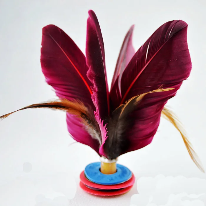 Китайские детские Воланы Jianzi с перьями для ног Спортивная игрушка игры на