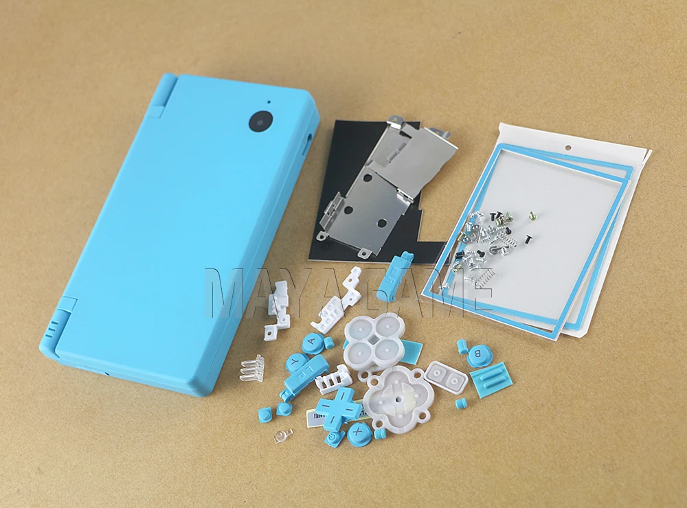 Для nintendo DSi Замена Полный Корпус обложка чехол с кнопками Замена для NDSi корпус