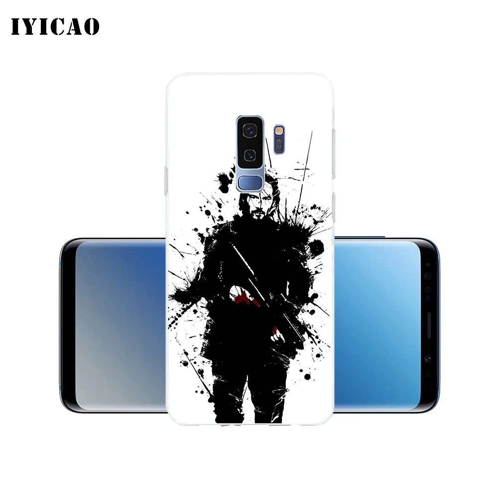 Мягкий силиконовый чехол для телефона IYICAO John Wick Chapter 3 Samsung Galaxy S10e S10 S9 S8 Plus S7 Edge