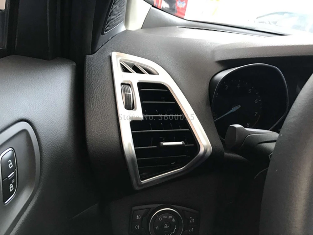 Для Ford Kuga Escape 2017 2018 2019 ABS Матовый кондиционер вентиляционное отверстие крышка