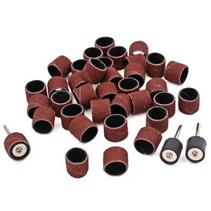 Шлифовальный круг для наждачной бумаги 12 дюйма, 50 шт., для аксессуаров Dremel, вращающийся инструмент, диск для полировки бумаги абразивная наждачная бумага, для деревообработки