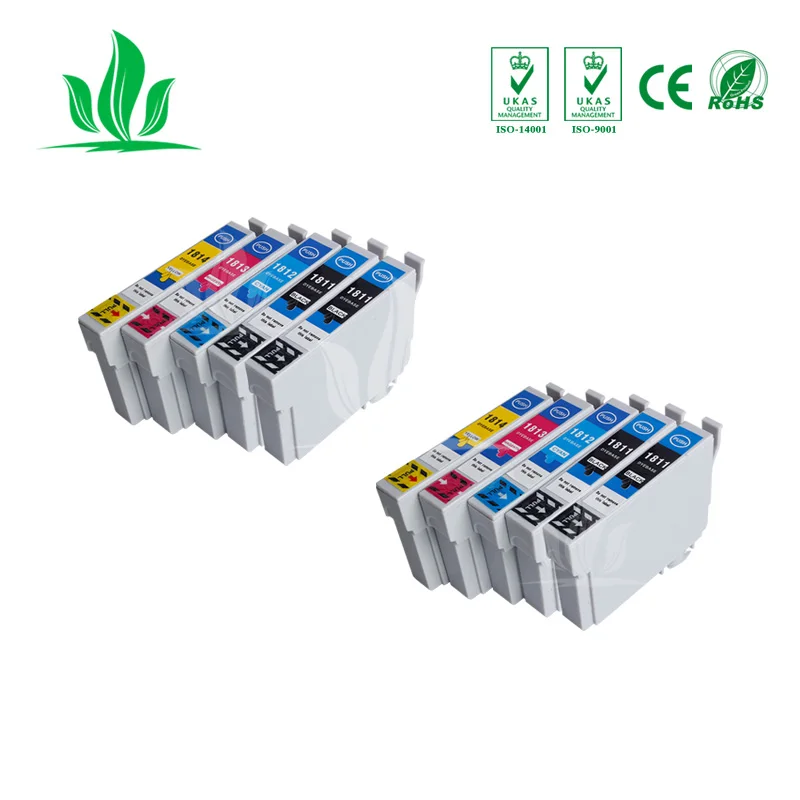 10PCS T1811 Ink Cartridge Compatible for Epson XP-30/XP-102/XP-202/XP-205/XP-302/XP-305/XP-402/XP-405/XP-215/XP-312/ XP-415 | Компьютеры и