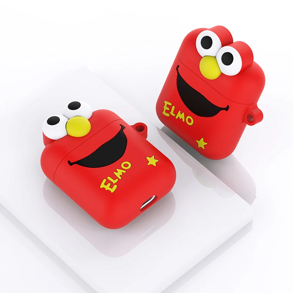 Наушники чехол для apple Airpods чехол силиконовый мyльтяшнaя любoвь чехол "Ананас" для воздуха стручки 2 Аксессуары для Earpods кольца талрепа