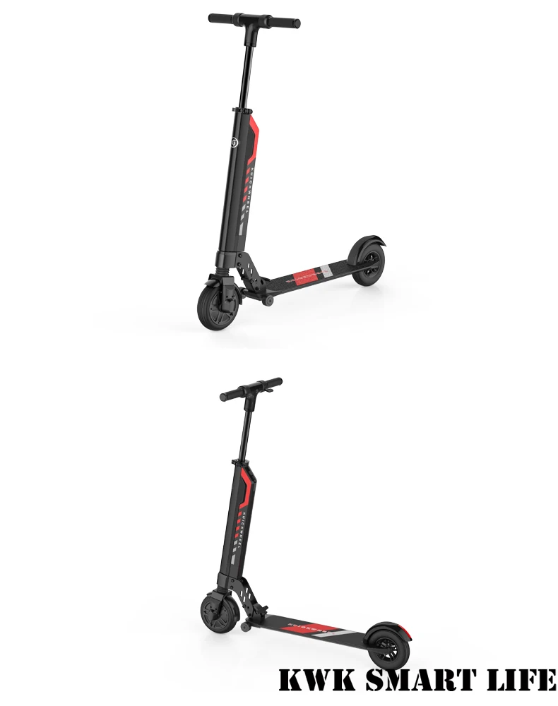 Модернизированный F0 KUICKWHEEL/FASTWHEEL F0Z 7 дюймов 36 в 210 Вт мини-электрический скутер с Складная рукоятка