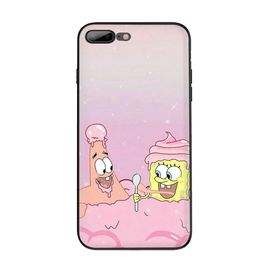 Губка Боб Квадратные Штаны чехол для мобильного телефона TPU iPhone 11 Pro XR X XS Max 7 8 6 6S Plus