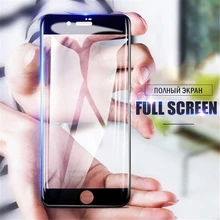Закаленное стекло 9D для iPhone XS MAX X/8/7/6/6S Защитное экрана iphone XR 7 8 6 6s