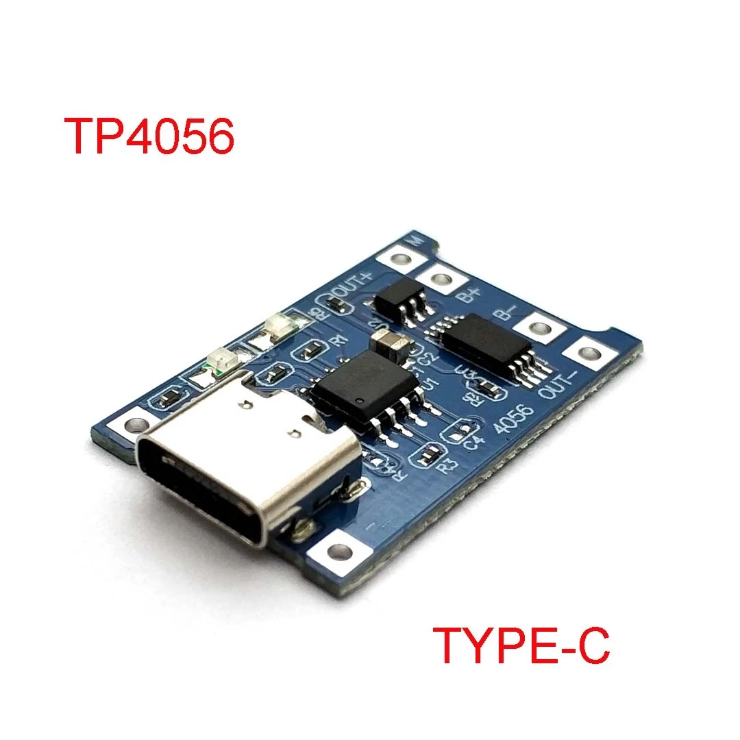 TP4056 Type c USB 5 В 1A 18650 модуль зарядного устройства литиевой батареи зарядная плата с