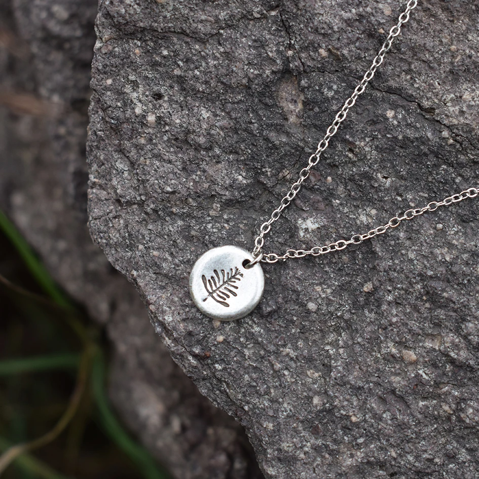 Ожерелье из сосны лес бижутерия природных материалов дикой природы подарок для