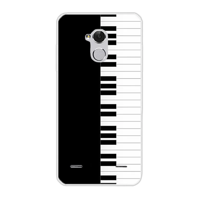 Для ZTE Blade BA2 V7 Lite 5 0 дюймов Задняя крышка прозрачный силиконовый чехол для
