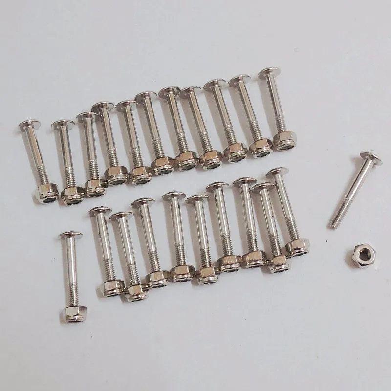 22 Винта и Гайки для 5/" стержень игрока Foosball Table Part Man запасные части Футбол, настольные аксессуары