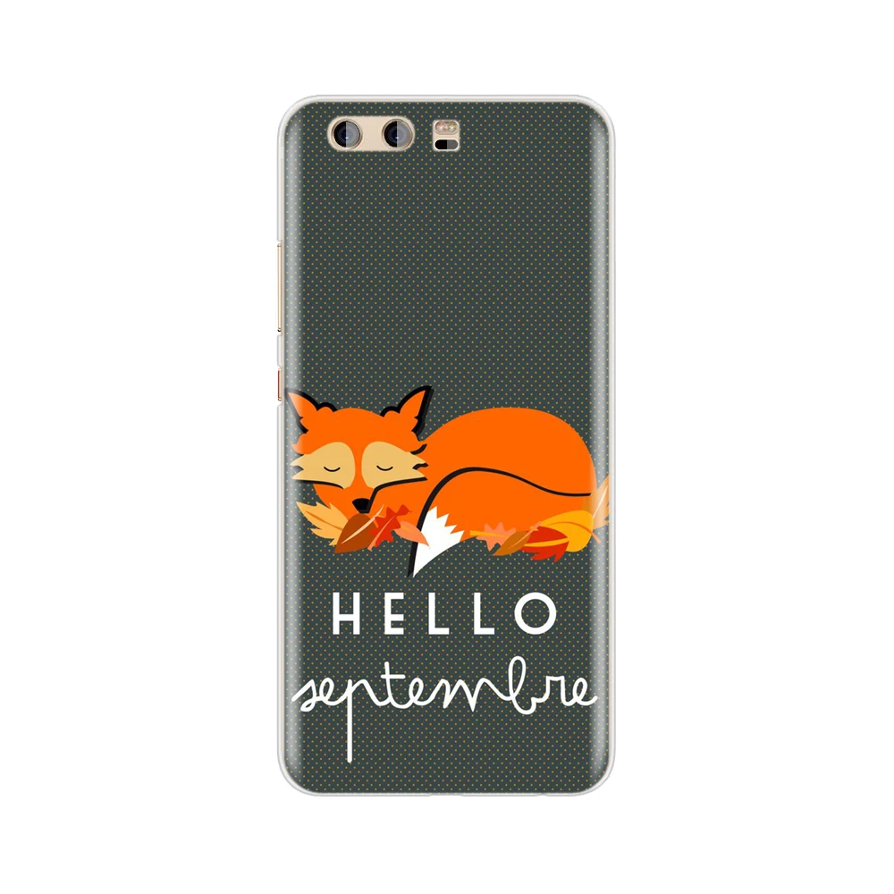 HAMEINUO sly fox чехол для телефона с милыми животными huawei Ascend P7 P8 P9 P10 lite plus G8 G7 honor 5C 2017 mate