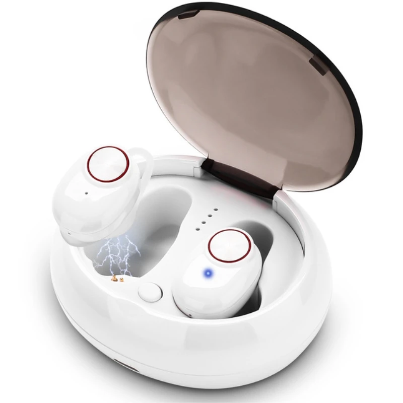 V5 наушники вкладыши TWS Bluetooth гарнитура Беспроводной Earbus с поддерживающими