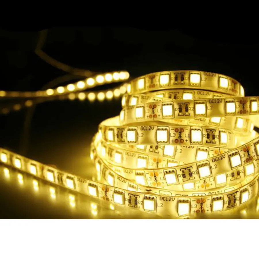 DC12V 5050 SMD Светодиодная лента 1 м светодиодный Гибкая ленточная лампа