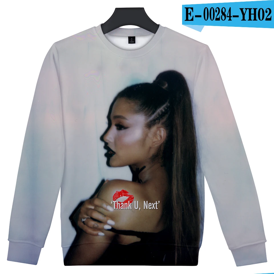 FADUN Tommee 3D Ariana Grande, женская и мужская одежда с принтом,, повседневные крутые толстовки Harajuku, толстовки, топы размера плюс - Цвет: YH02-1-1(1)