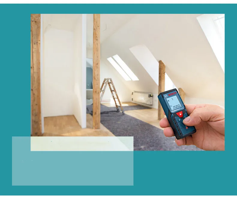 BOSCH GLM4000 измерительная Лазерная линейка 40 м пыленепроницаемый и водонепроницаемый измерительный инструмент ручной инфракрасный лазерный дальномер