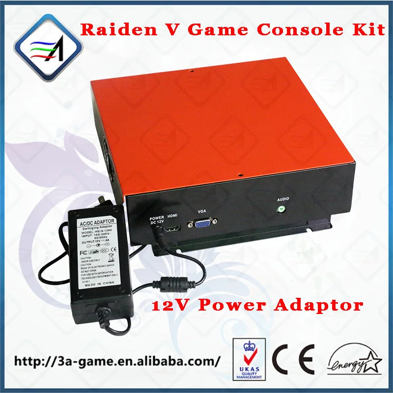 Комплект игровой консоли Jamma вертикальный экран съемки материнская плата Raiden V симулятор игра-аттракцион со стрельбой консоль комплект для игровой машины